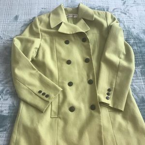 Amanda Smith Pure Wool Green Blazer Jacket